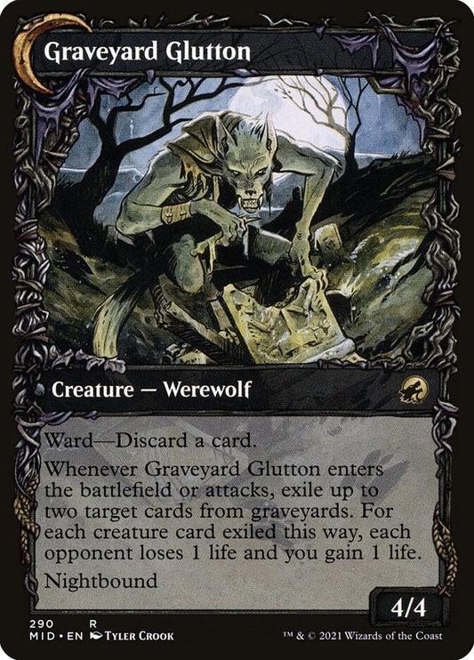 Graveyard Trespasser (Showcase) (Back)