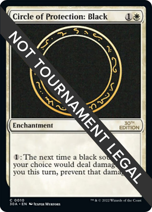 Circle of Protection: Black [30A - 10]