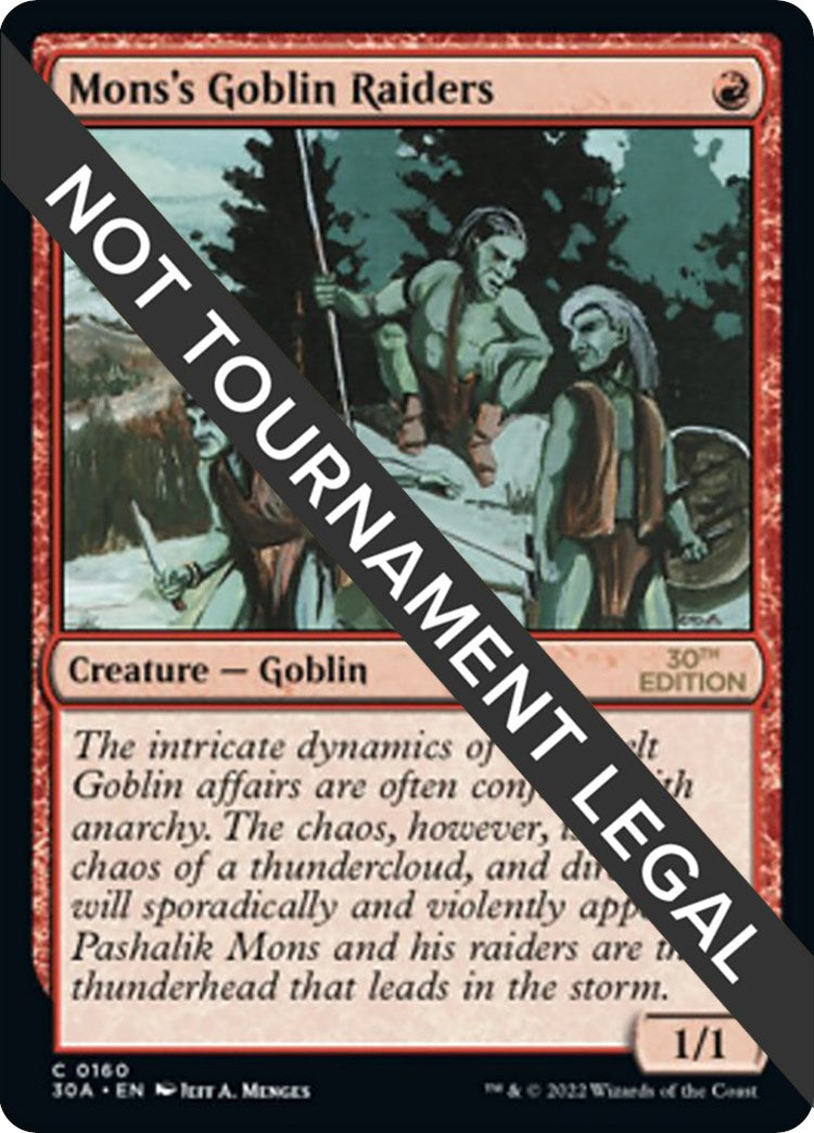 Mons's Goblin Raiders [30A - 160]