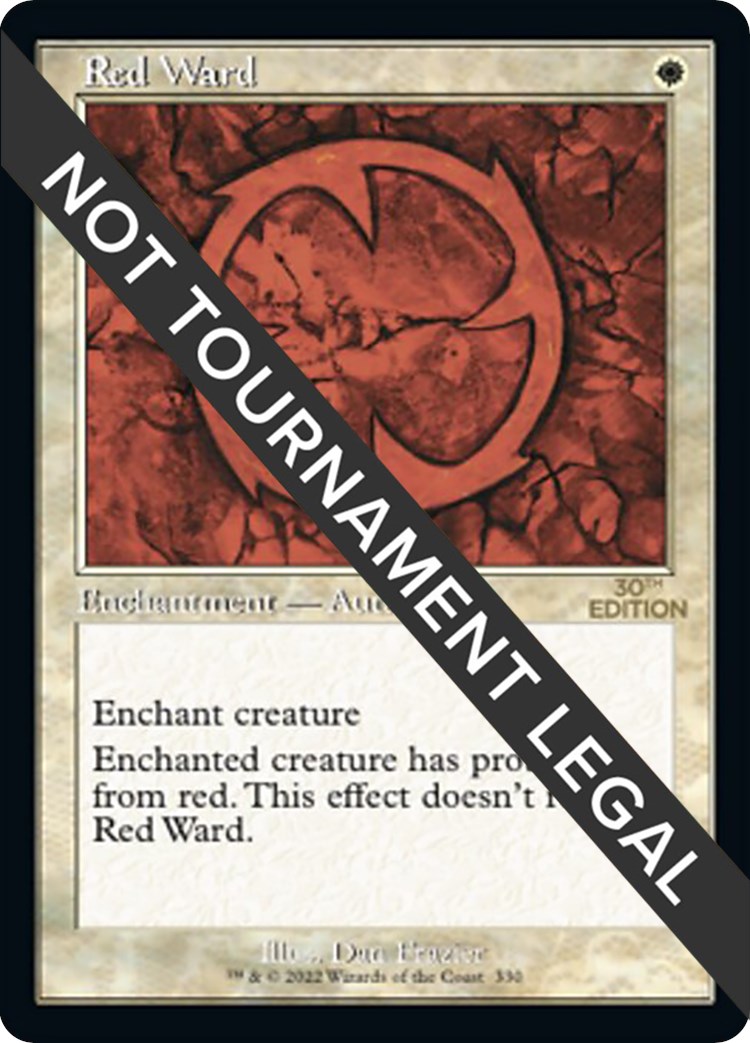 Red Ward (Retro Frame) [30A - 330]