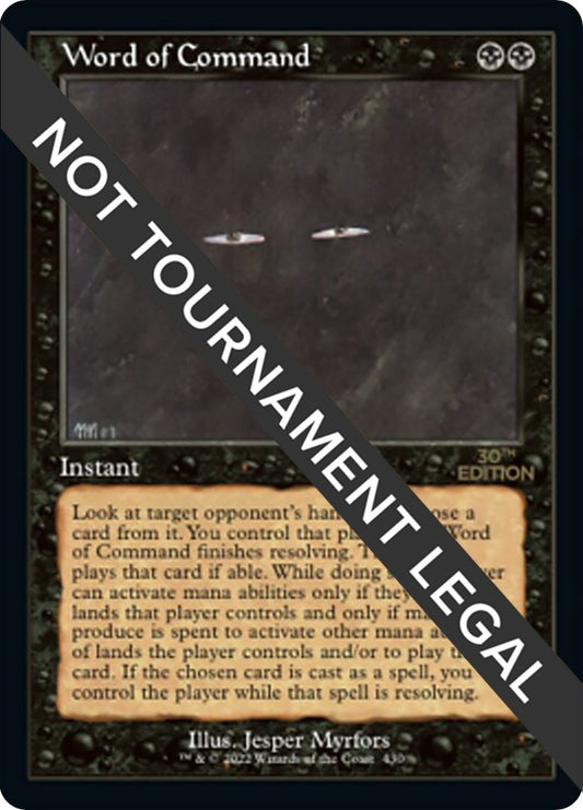 Word of Command (Retro Frame) [30A - 430]