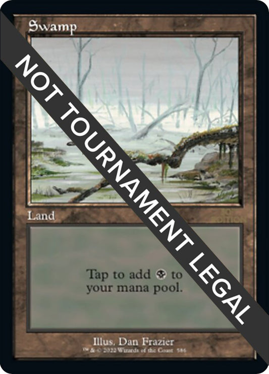 Swamp (586) (Retro Frame) [30A - 586]