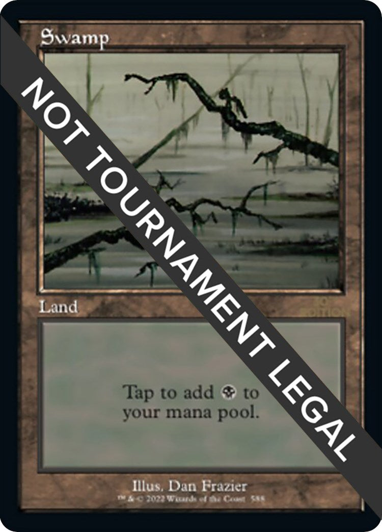 Swamp (588) (Retro Frame) [30A - 588]