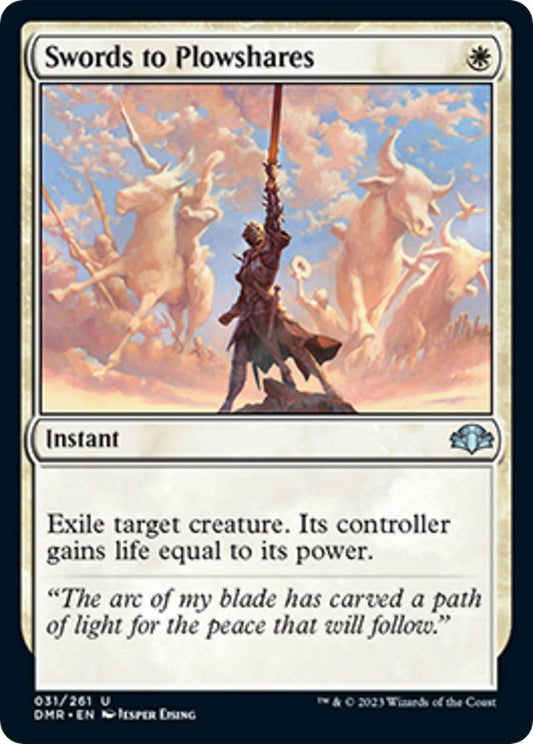 Swords to Plowshares [DMR - 31]