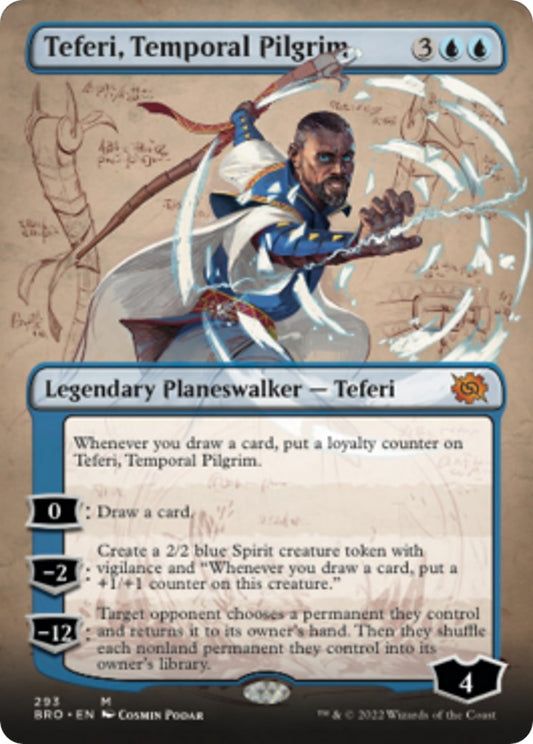 Teferi, Temporal Pilgrim (Borderless) [BRO - 293]