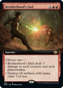 Brotherhood's End (Extended Art) [BRO - 335]