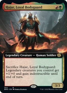 Hajar, Loyal Bodyguard (Extended Art) [BRO - 354]