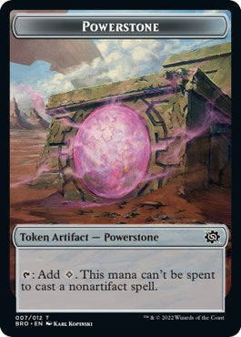 Powerstone // Emblem - Saheeli, Filigree Master Double-Sided Token [BRO - 7 // 12]