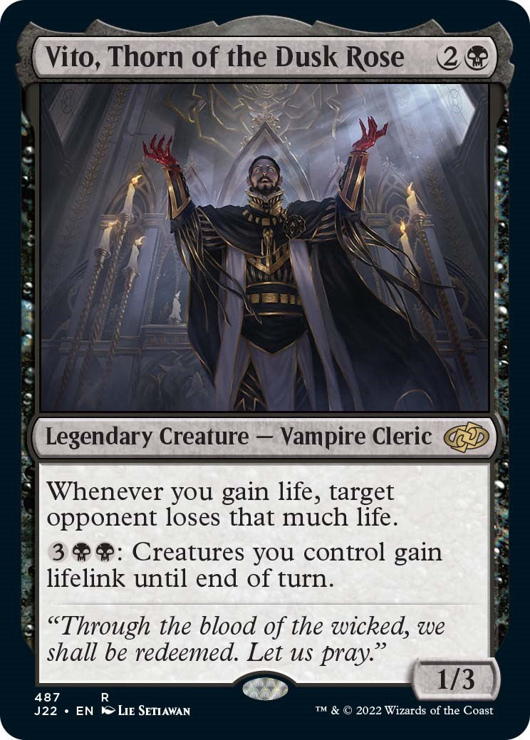Vito, Thorn of the Dusk Rose [J22 - 487]