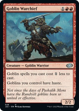 Goblin Warchief [J22 - 548]