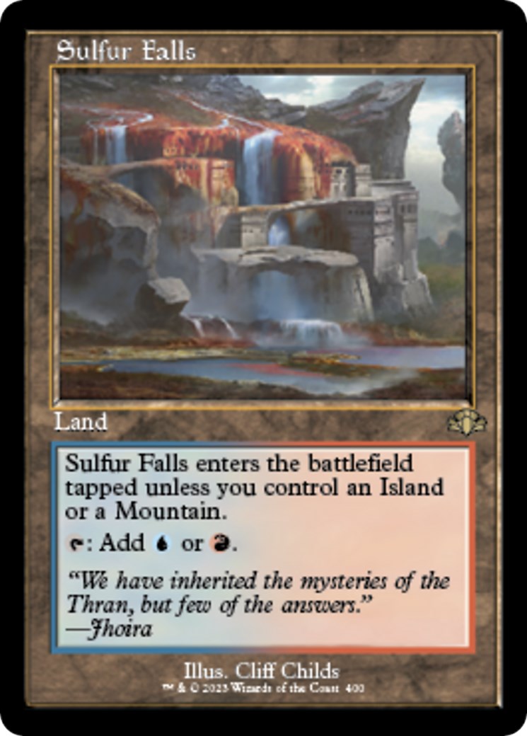 Sulfur Falls (Retro Frame) [DMR - 400]