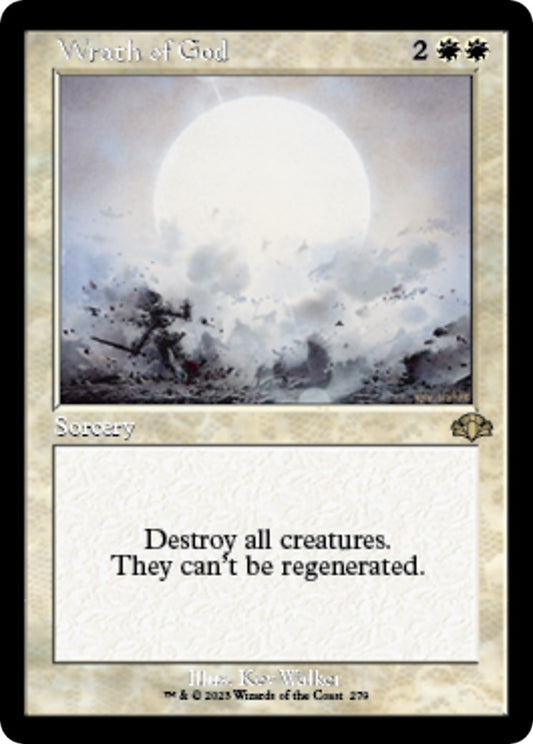 Wrath of God (Retro Frame) [DMR - 279]