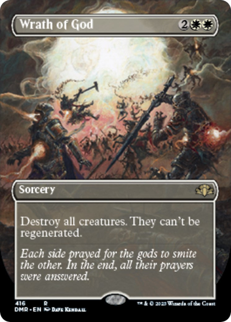 Wrath of God (Borderless) [DMR - 416]