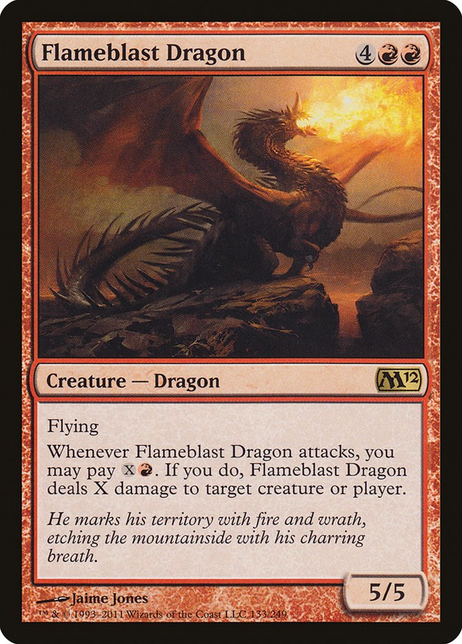 Flameblast Dragon [M12 - 133]