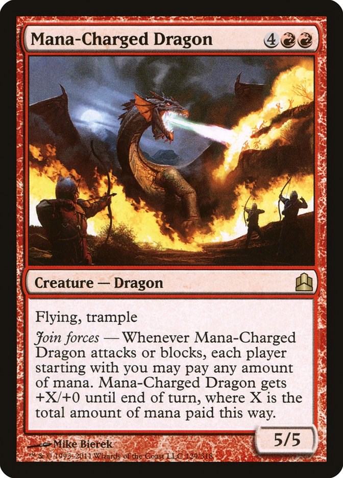 Mana-Charged Dragon [CMD - 129]