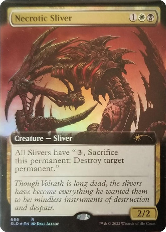 Necrotic Sliver (Extended Art) [SLD - 666]