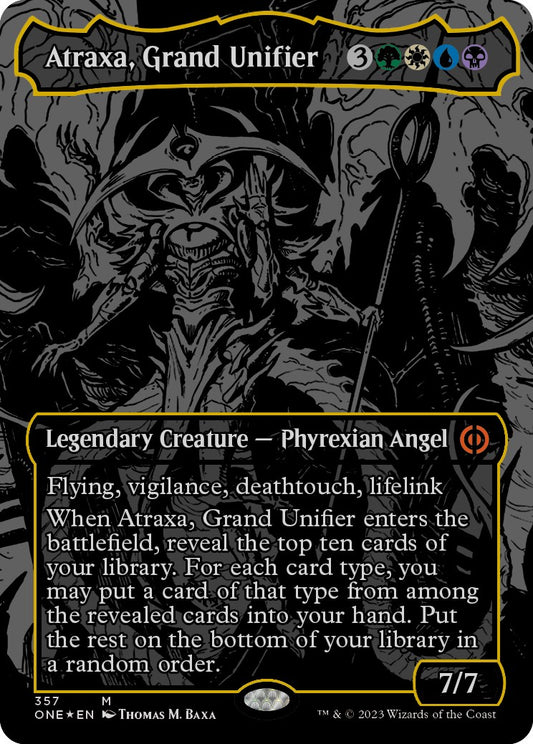 Atraxa, Grand Unifier (Oil Slick Raised Foil) [ONE - 357]