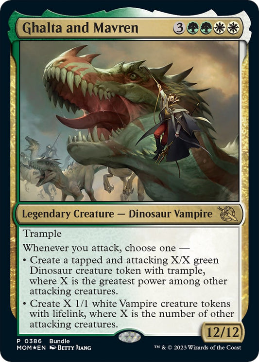 Ghalta and Mavren (MOM Bundle) [UMP - 386]