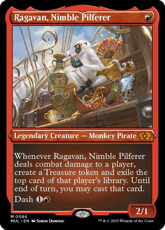 Ragavan, Nimble Pilferer (Foil Etched) [MUL - 86]