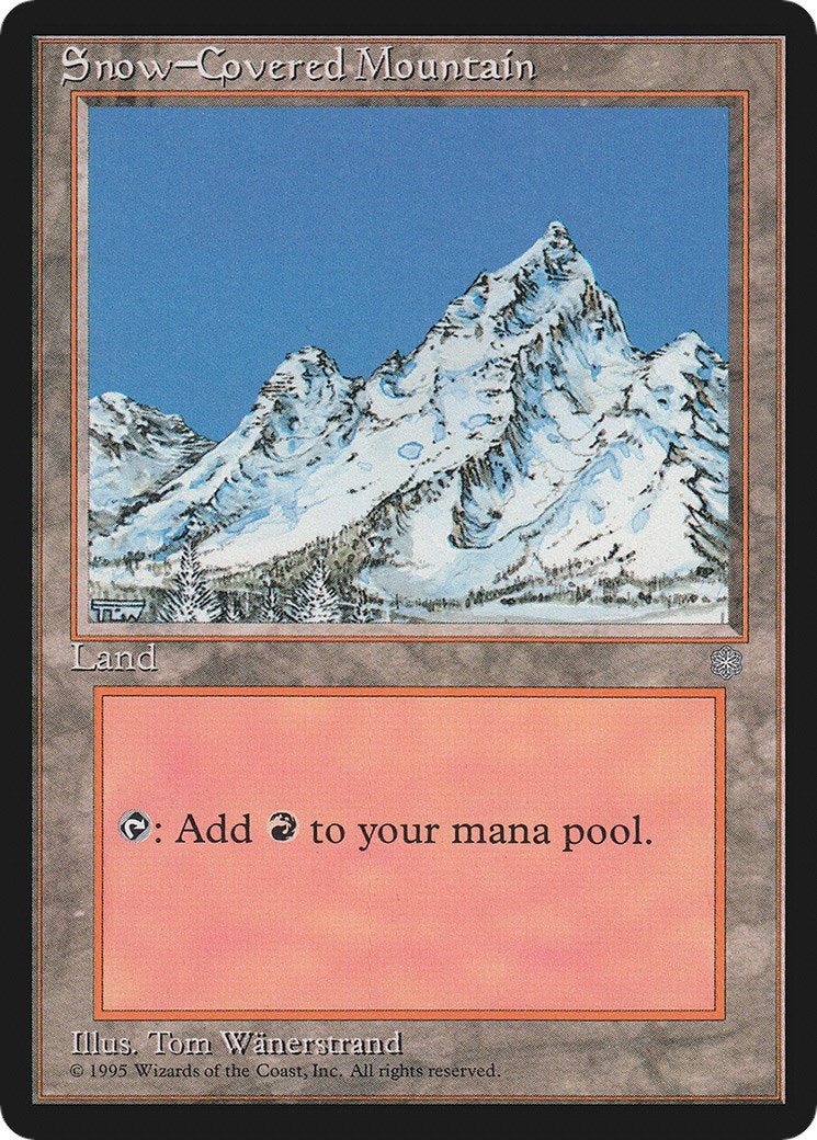 Snow-Covered Mountain [ICE - 349]