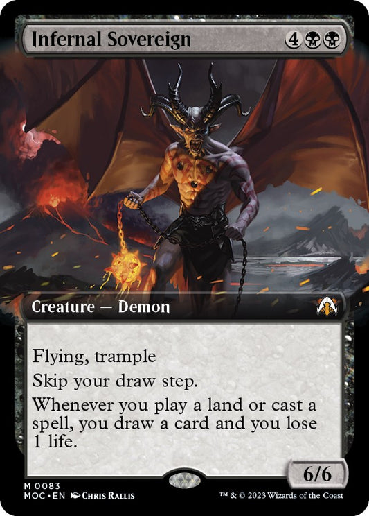 Infernal Sovereign (Extended Art) [MOC - 83]