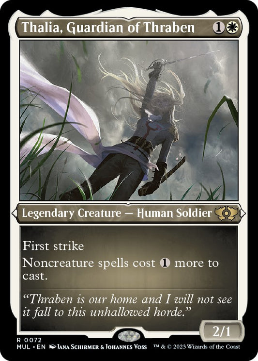 Thalia, Guardian of Thraben (Foil Etched) [MUL - 72]