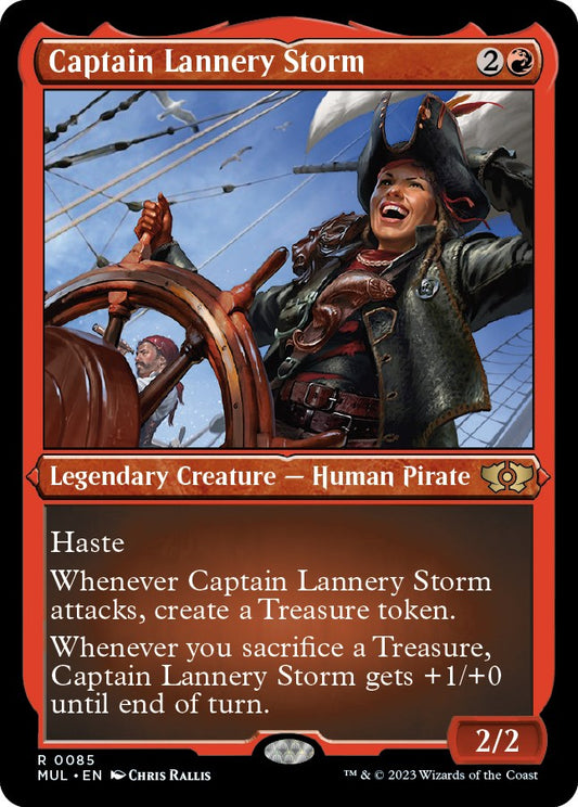 Captain Lannery Storm (Foil Etched) [MUL - 85]