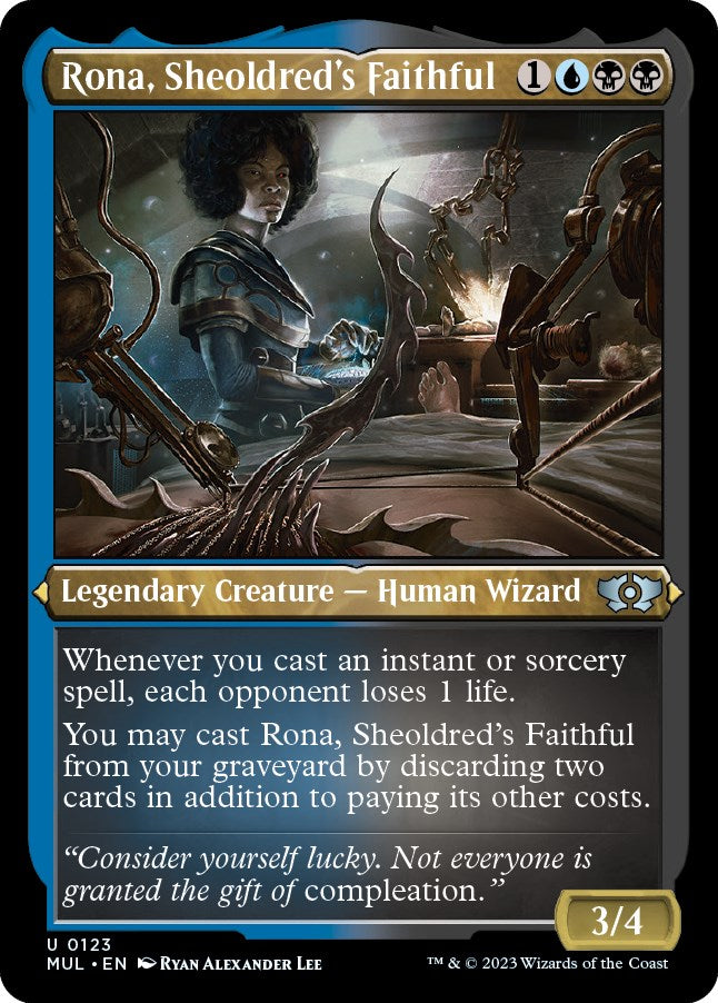 Rona, Sheoldred's Faithful (Foil Etched) [MUL - 123]