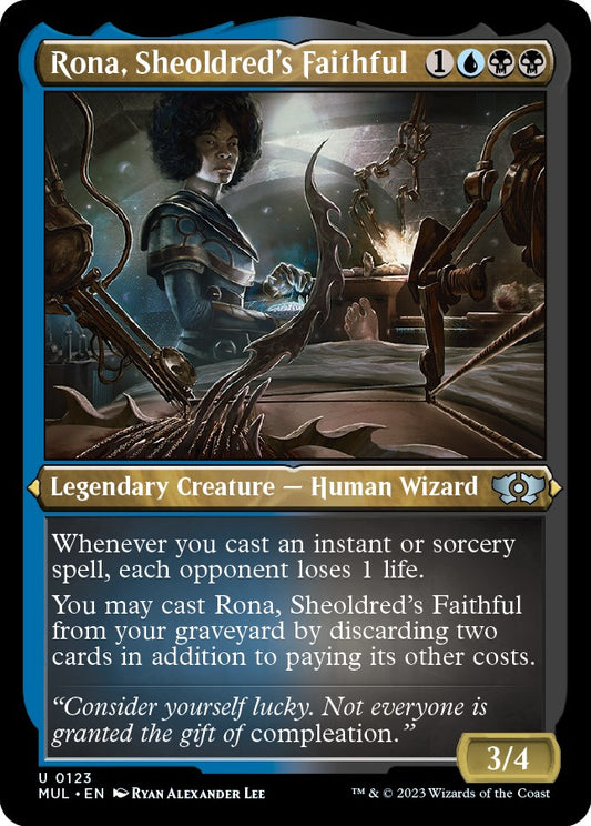 Rona, Sheoldred's Faithful (Foil Etched) [MUL - 123]
