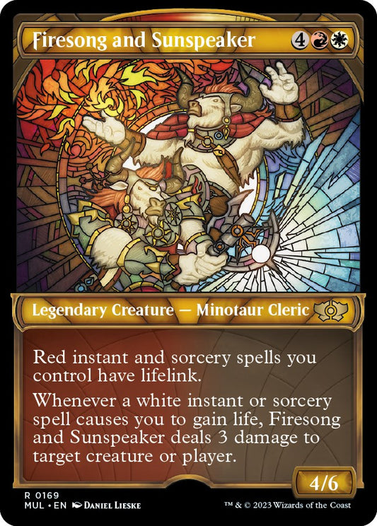 Firesong and Sunspeaker (Halo Foil) [MUL - 169]