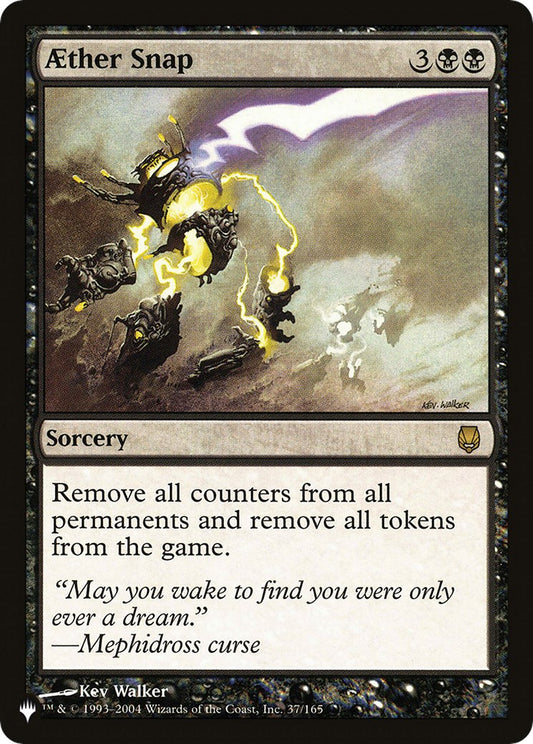Aether Snap [LIST - 37/165]