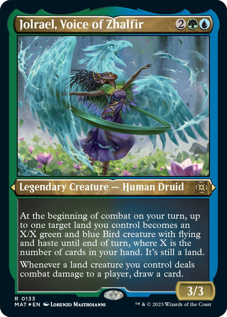 Jolrael, Voice of Zhalfir (Foil Etched) [MAT - 133]