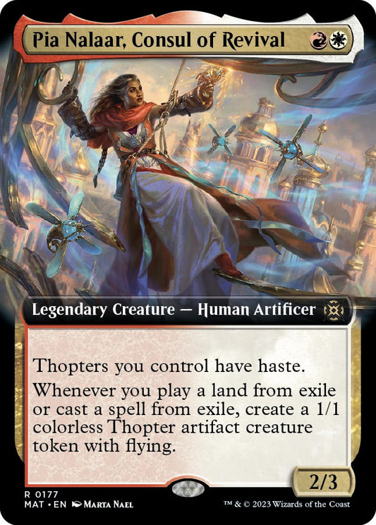 Pia Nalaar, Consul of Revival (Extended Art) [MAT - 177]