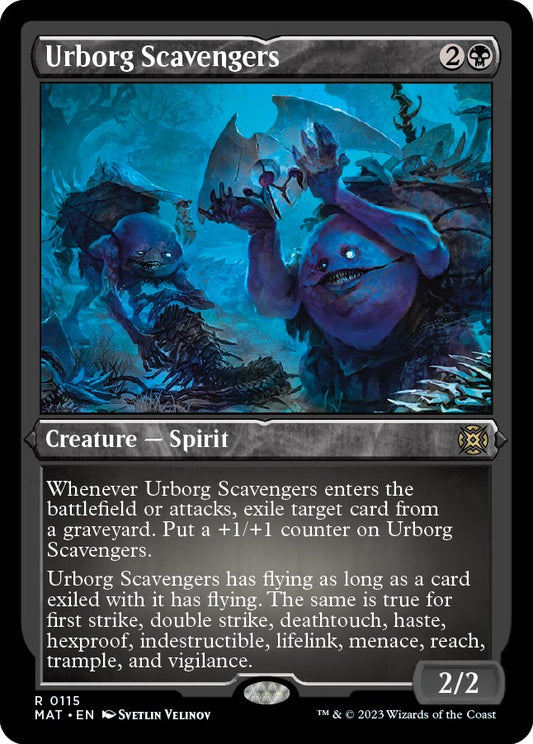 Urborg Scavengers (Foil Etched) [MAT - 115]