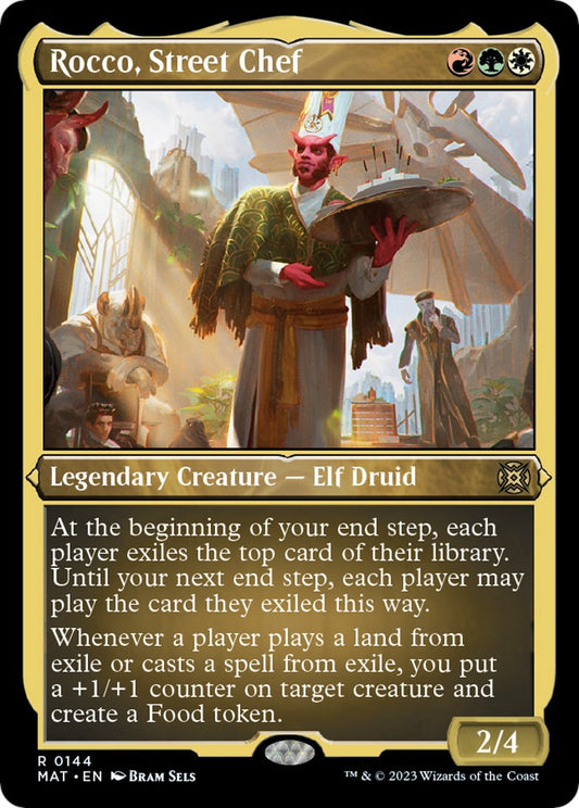 Rocco, Street Chef (Foil Etched) [MAT - 144]