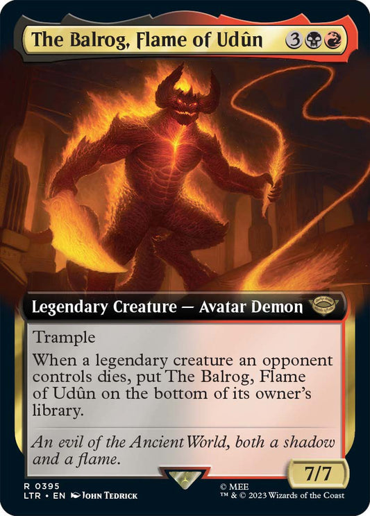 The Balrog, Flame of Udun (Extended Art) [LTR - 395]