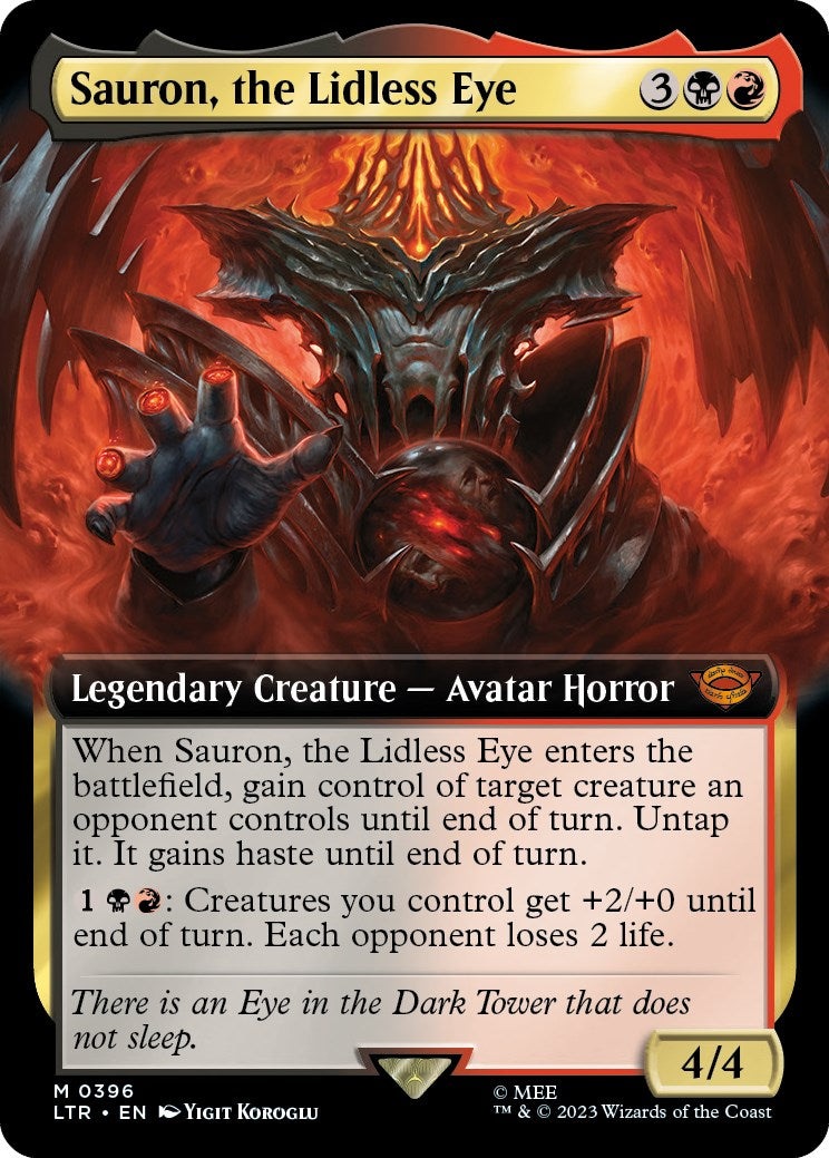 Sauron, the Lidless Eye (Extended Art) [LTR - 396]