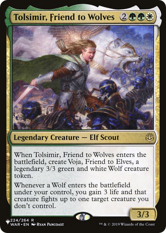 Tolsimir, Friend to Wolves [LIST - 224/264]