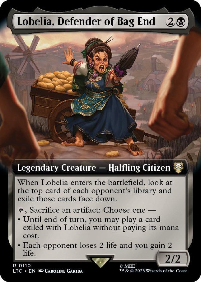 Lobelia, Defender of Bag End (Extended Art) [LTC - 110]