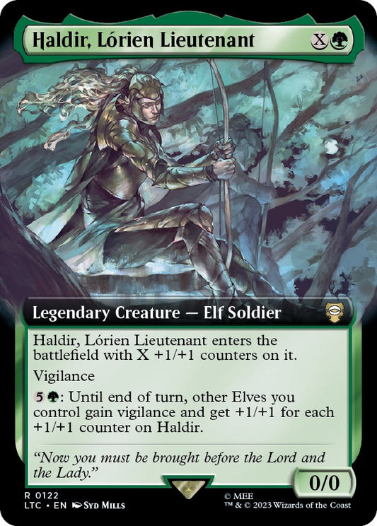 Haldir, Lorien Lieutenant (Extended Art) [LTC - 122]