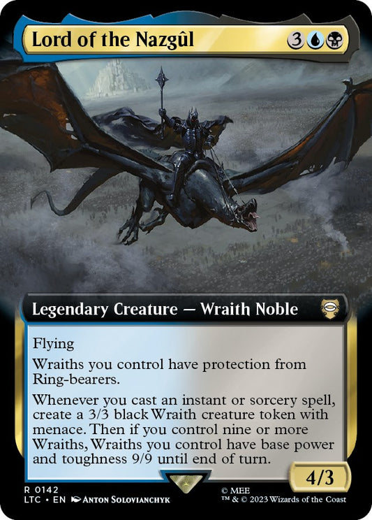 Lord of the Nazgul (Extended Art) [LTC - 142]