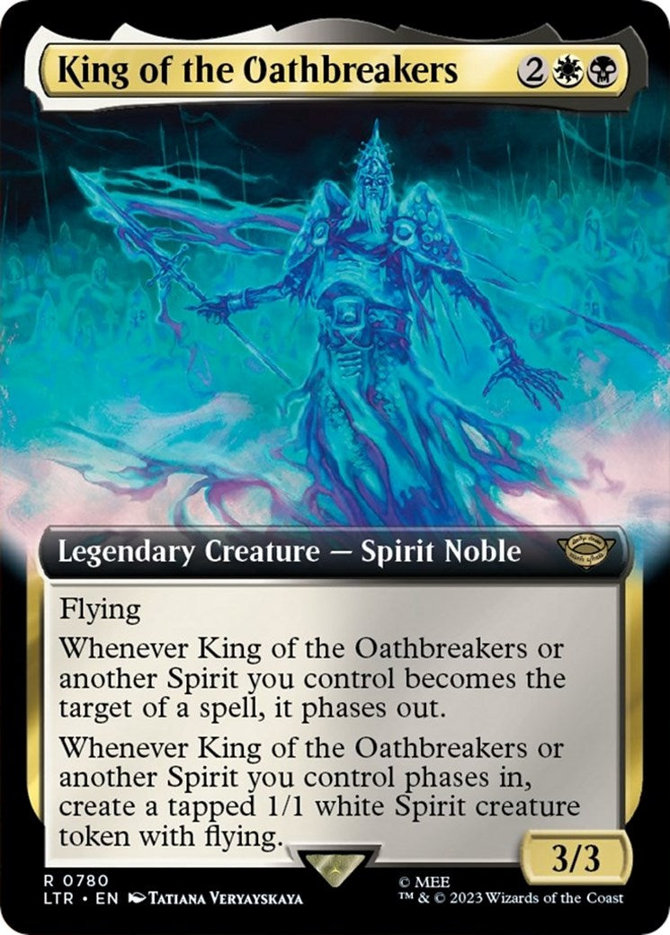 King of the Oathbreakers (Extended Art) (Surge Foil) [LTR - 780]