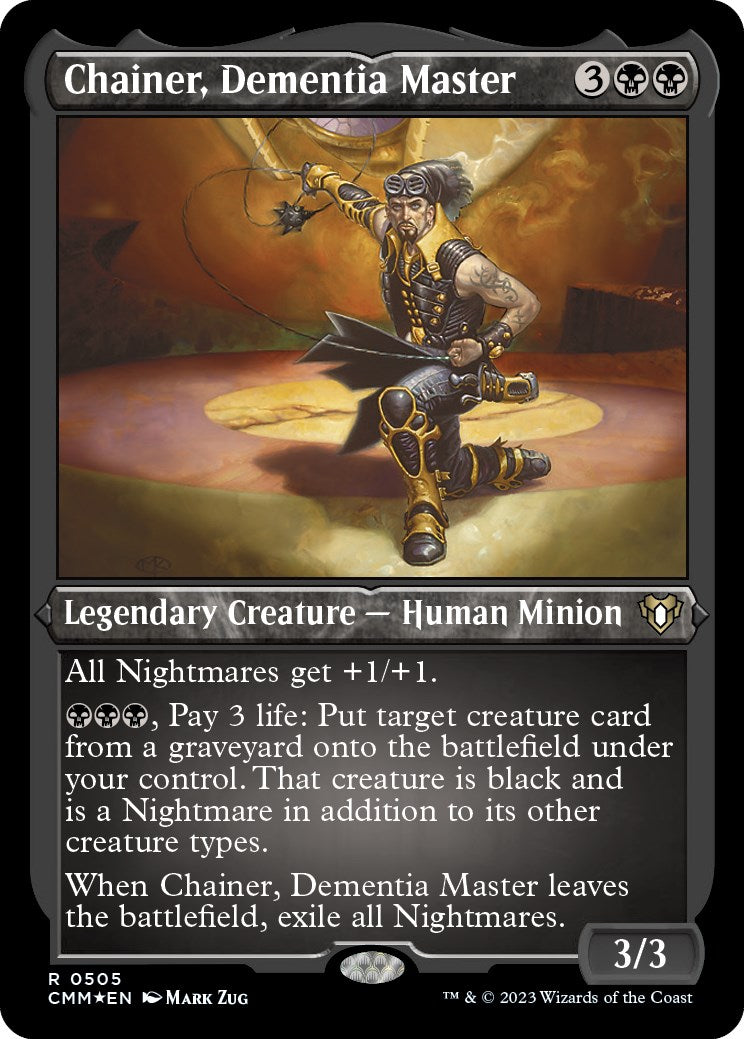 Chainer, Dementia Master (Foil Etched)