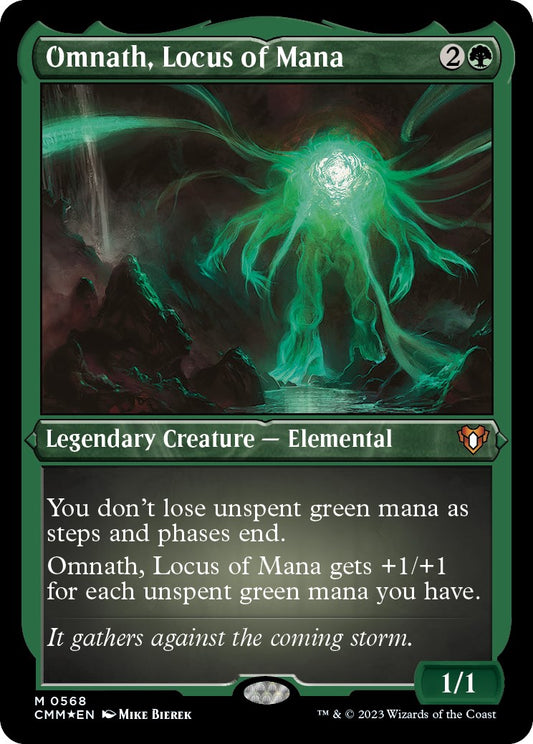 Omnath, Locus of Mana (Foil Etched) [CMM - 568]