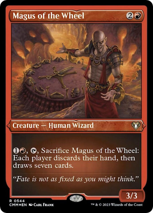 Magus of the Wheel (Foil Etched) [CMM - 544]