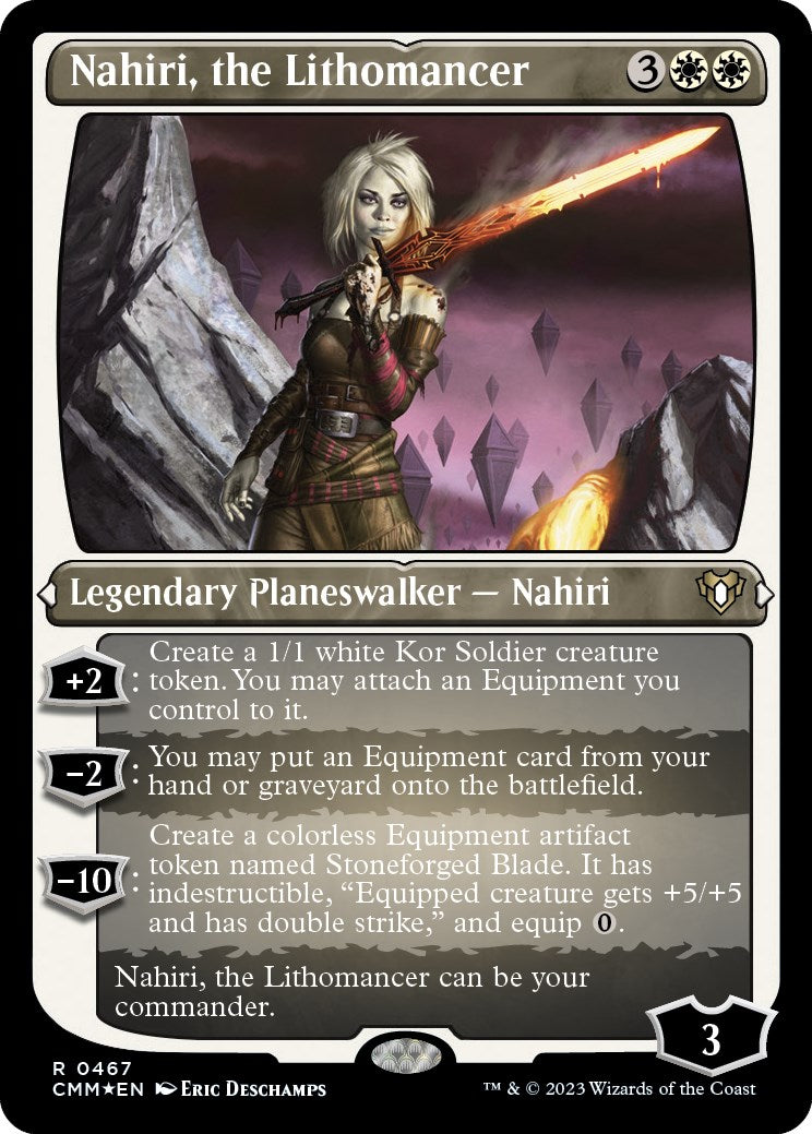 Nahiri, the Lithomancer (Foil Etched)