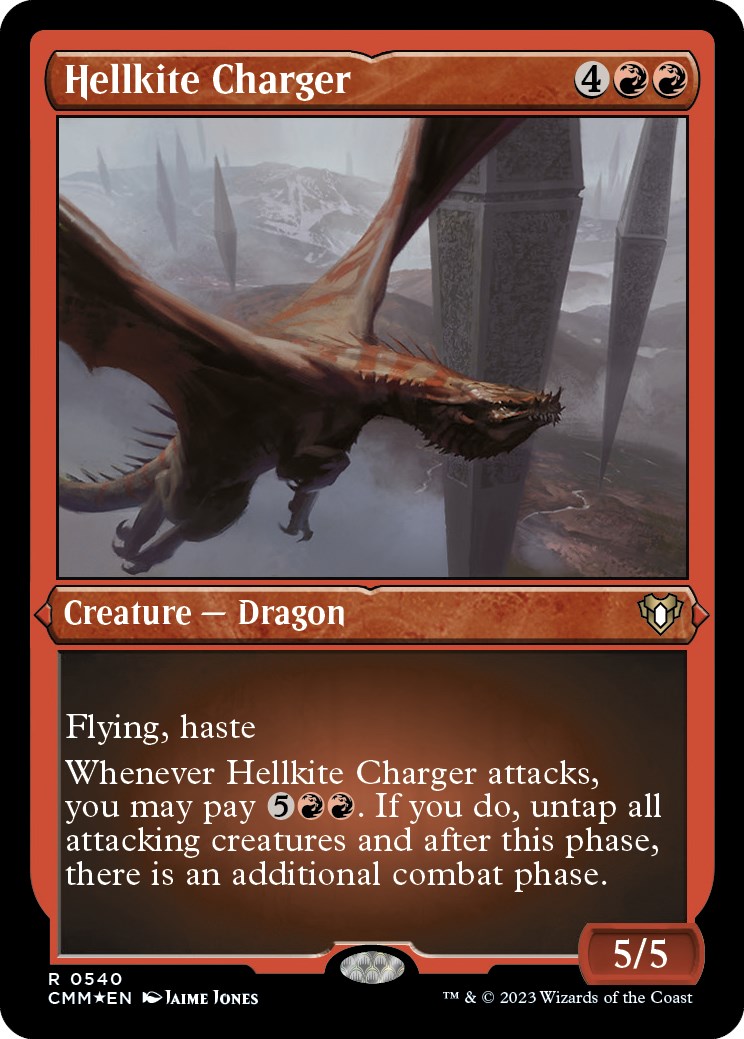 Hellkite Charger (Foil Etched) [CMM - 540]
