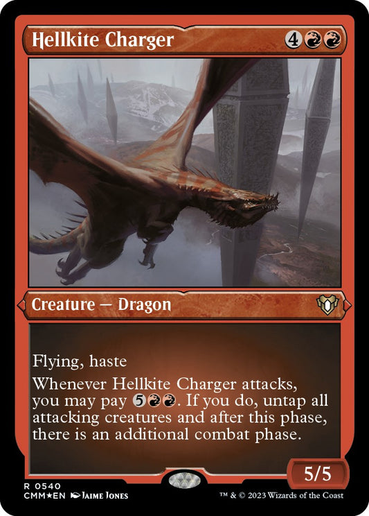 Hellkite Charger (Foil Etched) [CMM - 540]