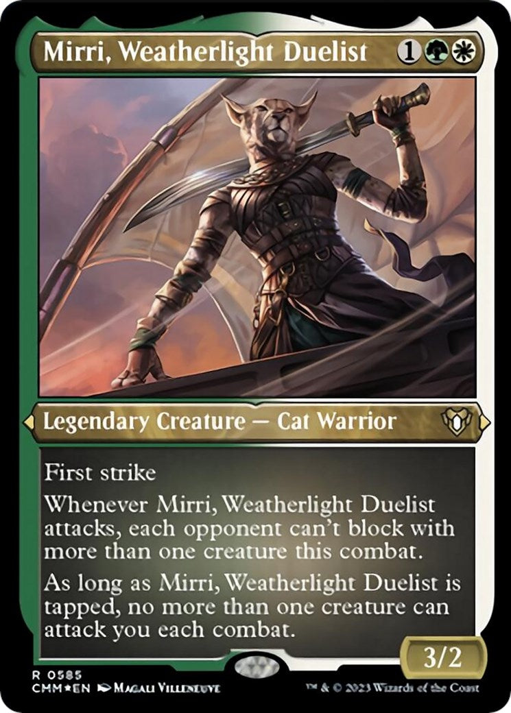 Mirri, Weatherlight Duelist (Foil Etched)