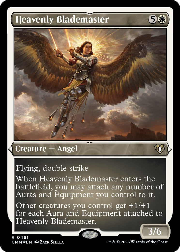 Heavenly Blademaster (Foil Etched)